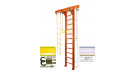 Шведская стенка Kampfer Wooden Ladder Wall (№4 Вишневый Высота 3 м белый)