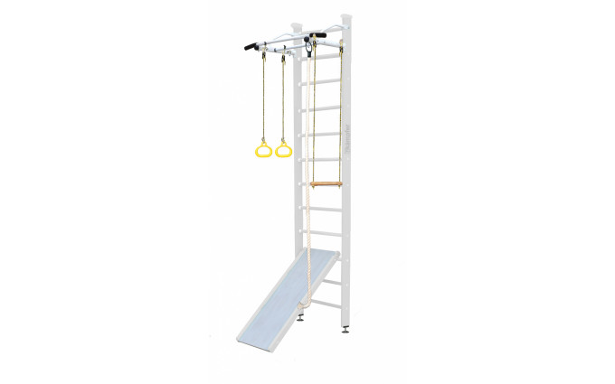 Шведская стенка Kampfer Ride Ceiling (№6 Жемчужный Высота 3 м белый турник) Шведская стенка Kampfer Ride Ceiling (№6 Жемчужный Высота 3 м белый турник)