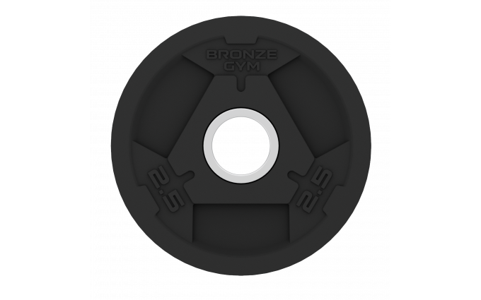 Диск олимпийский BRONZE GYM обрезиненный 2,5 кг